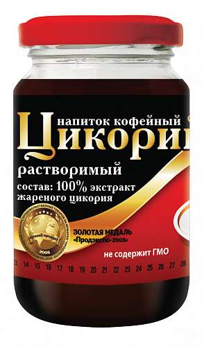 Цикорий натуральный растворимый жидкий "Русский Цикорий" 200 г