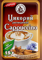 Цикорий «CAPPUCCIN0» на фруктозе, моментального приготовления порционный, ТМ «Русский Цикорий»
