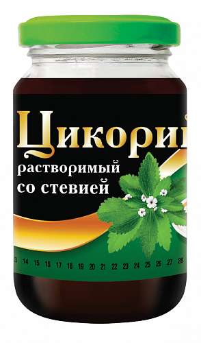Цикорий растворимый со стевией жидкий экстракт "Русский Цикорий" 200 г