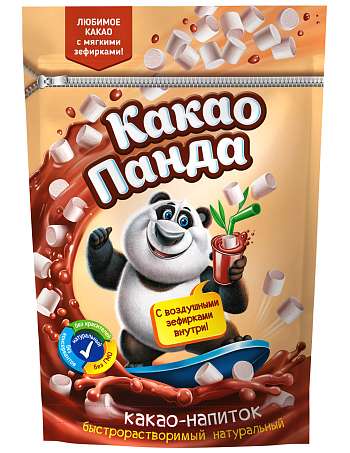 Какао-напиток "Какао Панда" с воздушными зефирками 160 г